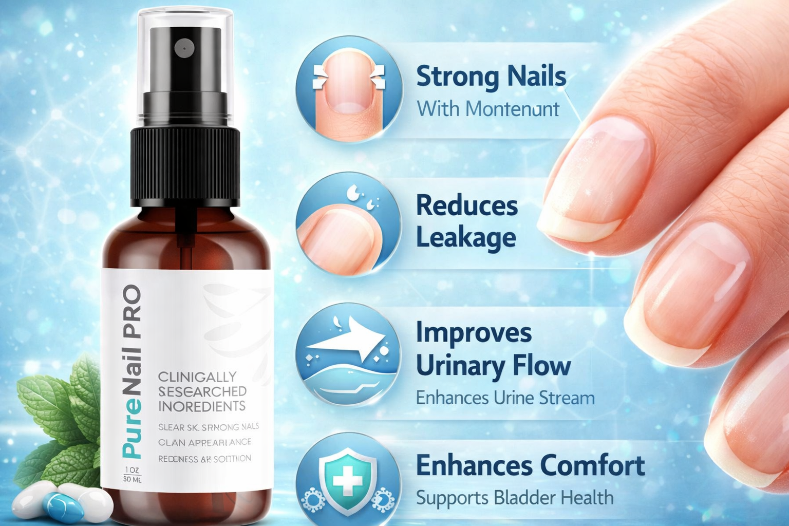 How PureNail Pro supports the healthy appearance of nails and skin